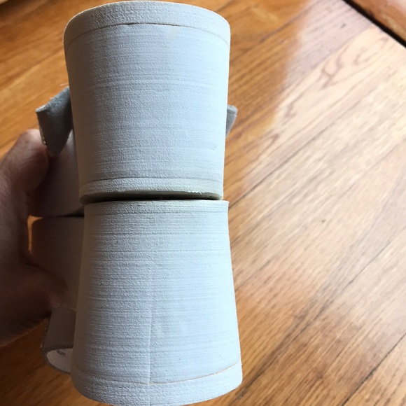 Yellow Box Rhinestone wedge flip flops - great! - Picture 6 of 8